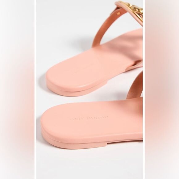 🚦Sold out 🚦TORY BURCH Miller Sandals sea shell pink - Picture 2 of 5